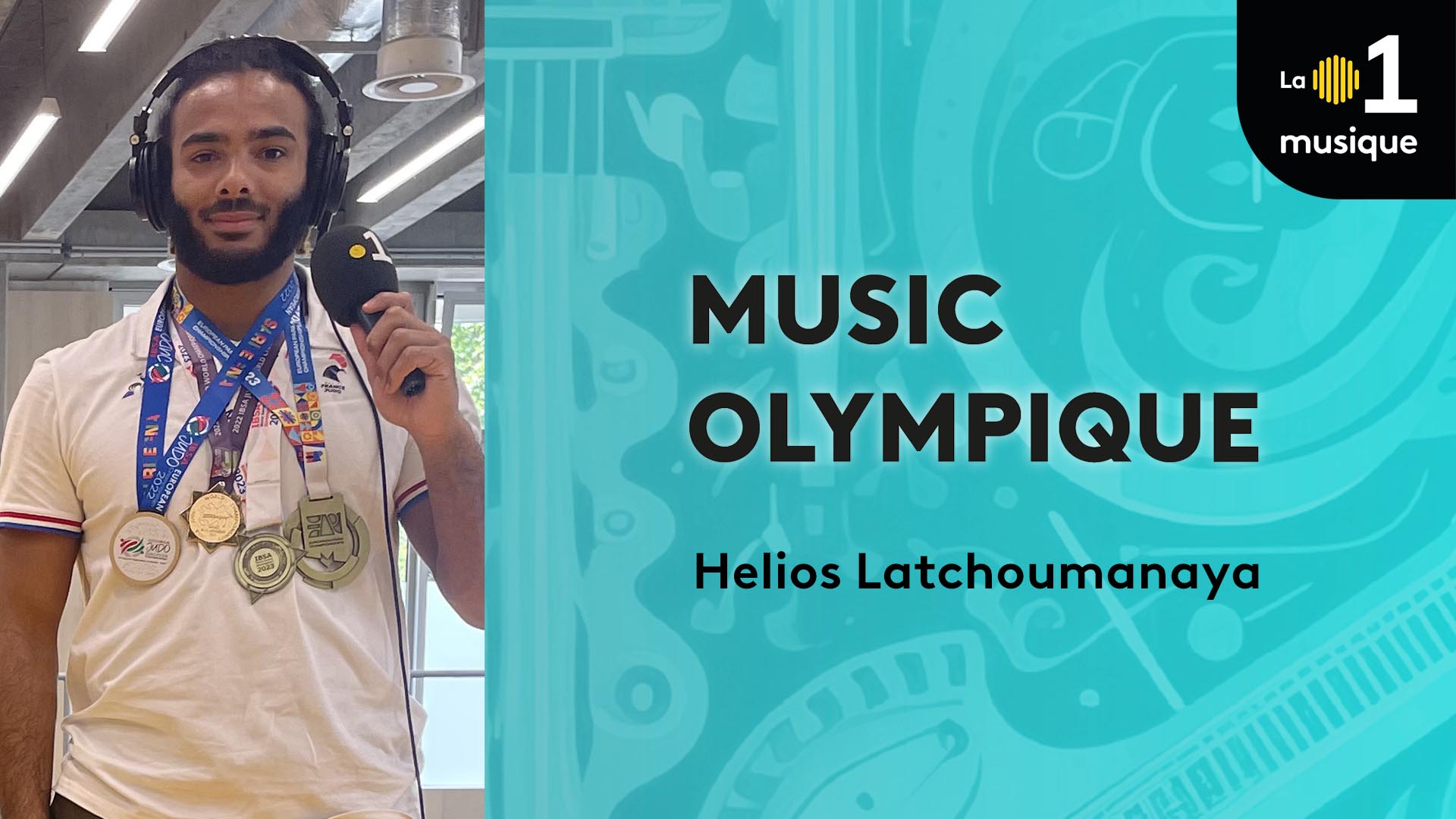 Hélios Latchoumanaya dans Music Olympique 